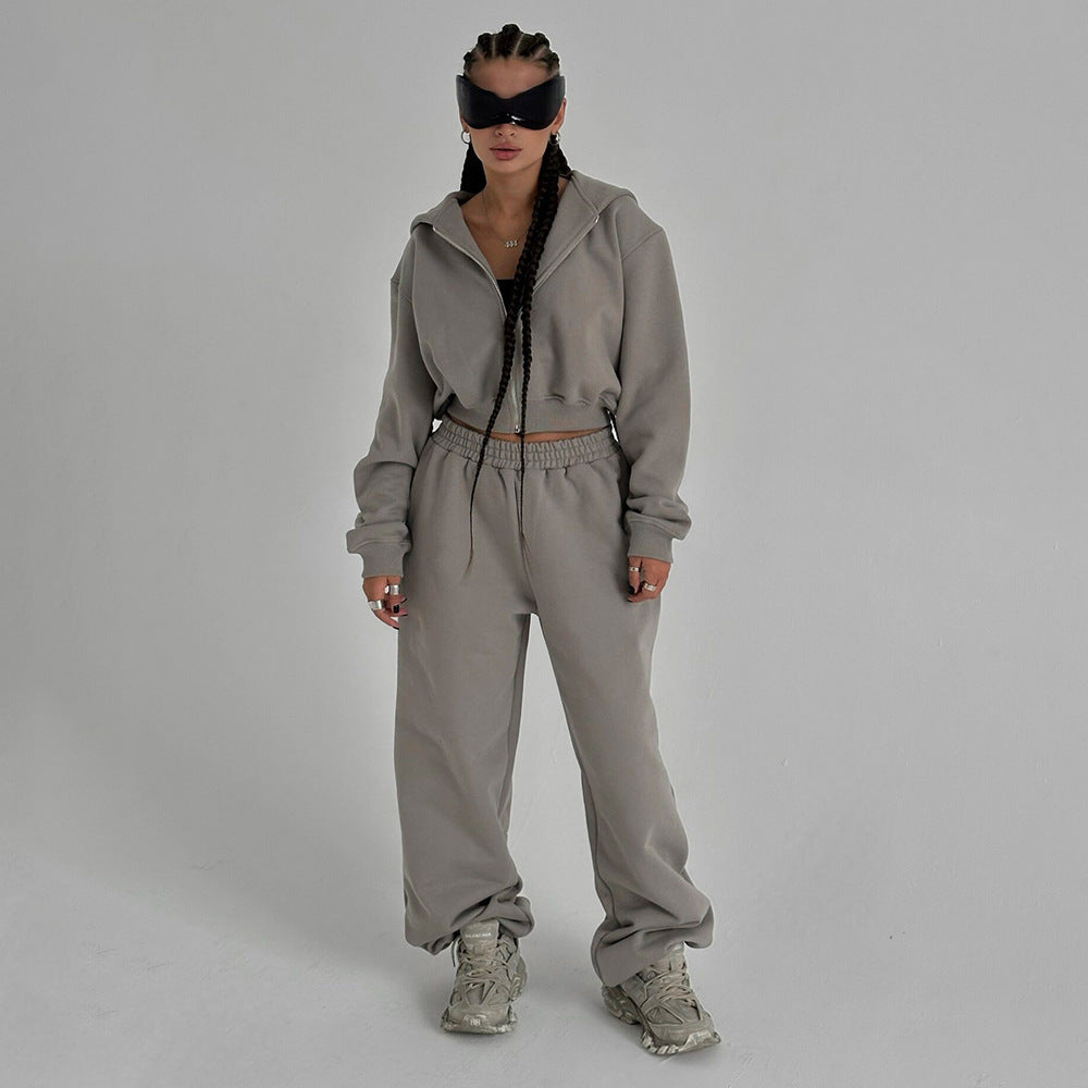 Damen Sportlicher Freizeitanzug mit lockerer Passform EB