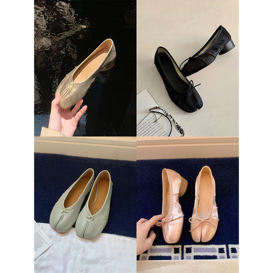 Damen flache Ballerinas EB