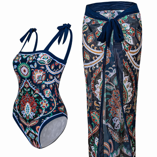 Damen Tankini-Set mit traumhaftem Paisleymuster EB
