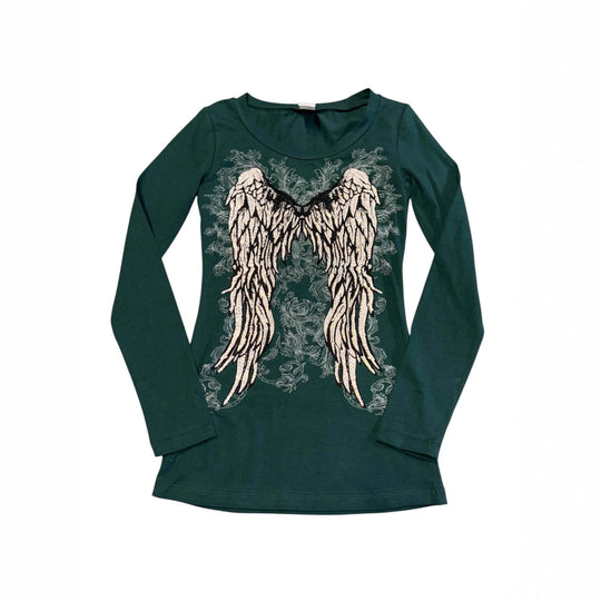 Damen T-Shirt mit Engelprint EB