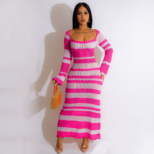 Damen Mesh-Kleid EB