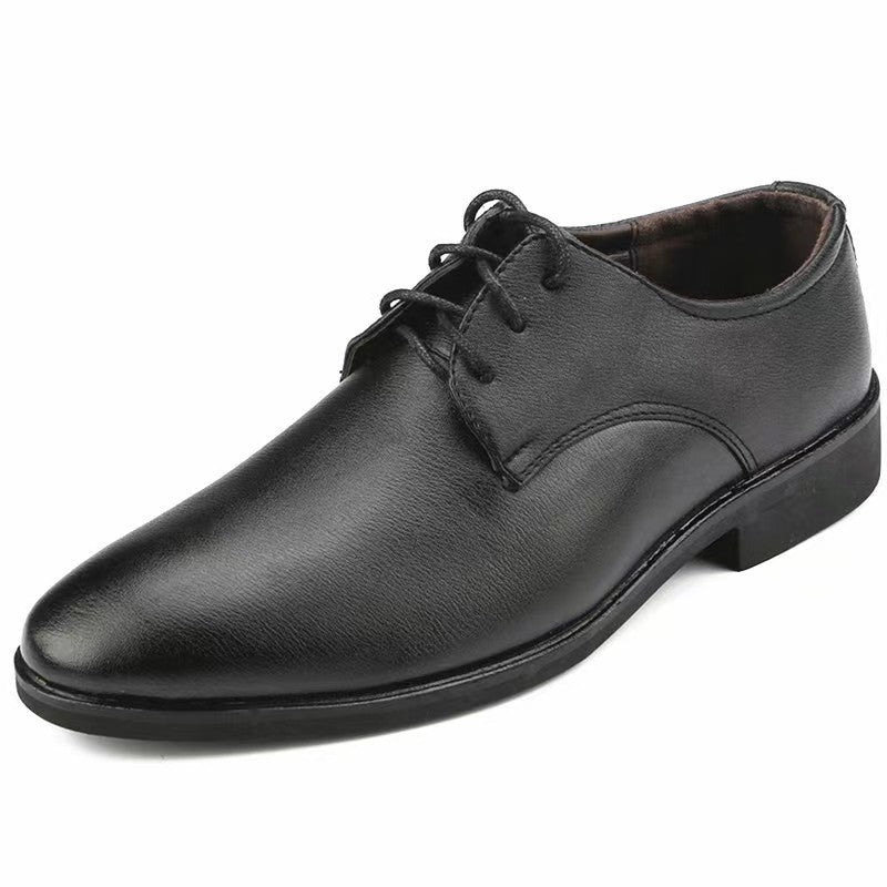 Herren Elegante Lederschuhe mit feinem Schnürdesign EB