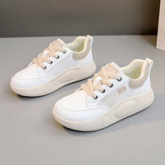 Damen sportliche Sneaker mit atmungsaktivem Obermaterial und bequemer Dämpfung EB