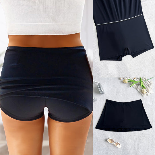 Damen Sportlicher Schwimminnenrock EB