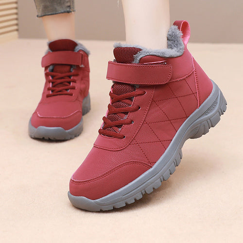 Damen Winterliche Sneaker mit isolierendem Futter und rutschfester Sohle EB