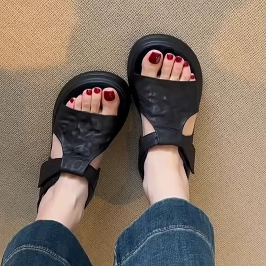 Damen bequeme und stylische Sandalen EB