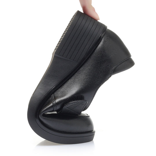 Damen Komfortable und elegante Schnürschuhe mit verstellbarem Klettverschluss EB