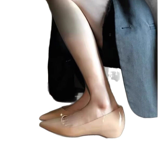 Damen spitze Ballerinas mit moderner Silhouette EB
