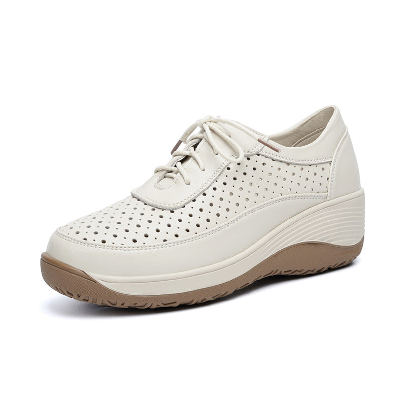 Damen Atmungsaktive Sneaker mit perforiertem Obermaterial und ergonomischem Fußbett EB
