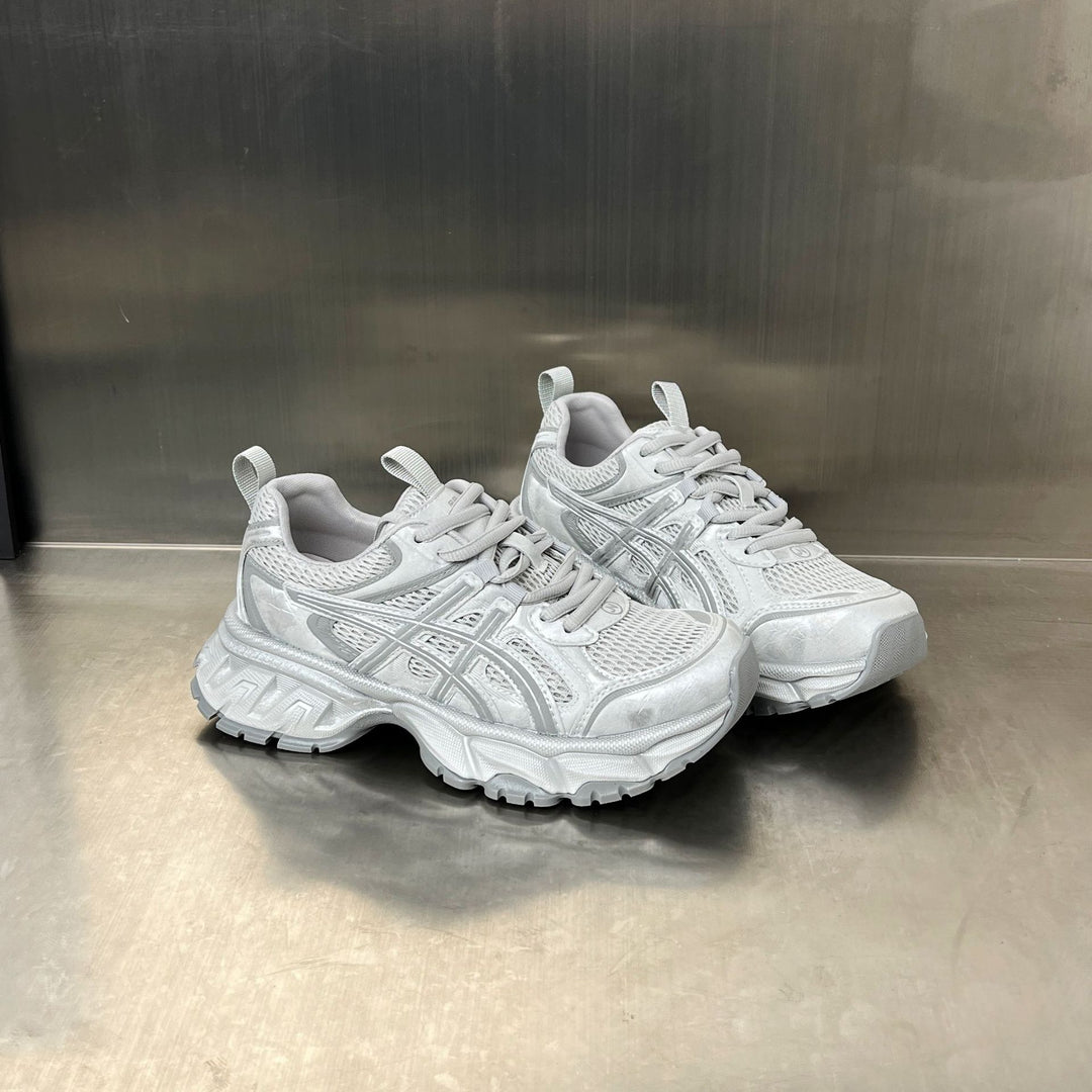 Damen Sportliche Lauf-Sneaker mit atmungsaktiver Mesh-Oberfläche und dämpfendem Fußbett EB