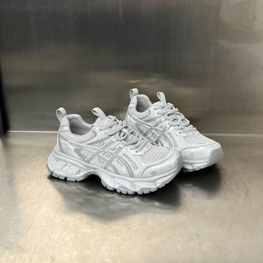 Damen Sportliche Lauf-Sneaker mit atmungsaktiver Mesh-Oberfläche und dämpfendem Fußbett EB