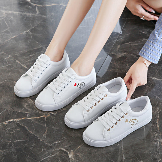 Damen Sneakers mit elegantem Logo und bequemer Sohle EB