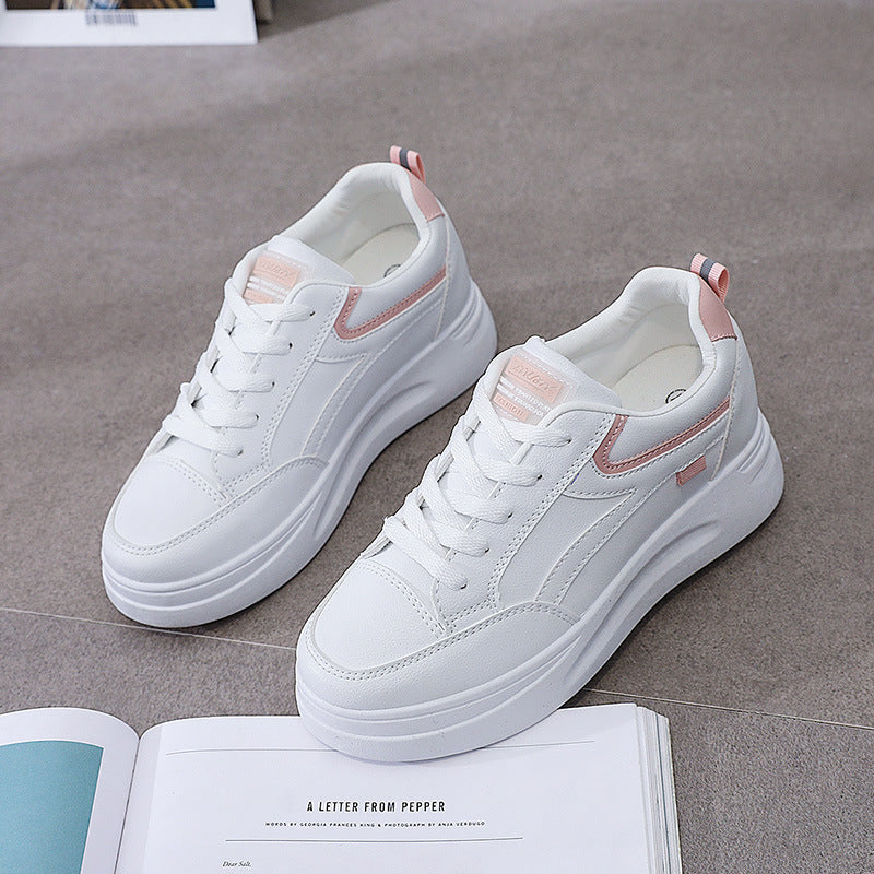 Damen komfortable High-Top Sneakers mit dämpfender Sohle und weichem Innenfutter EB