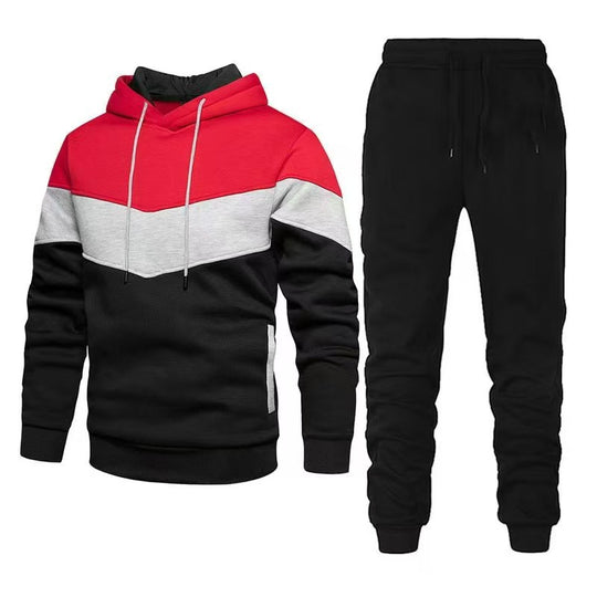 Damen Sportliches Set mit Kapuzensweater und Jogginghose EB