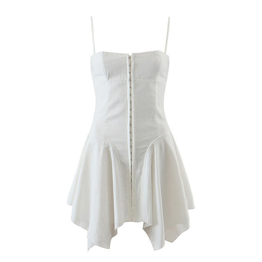 Damen Stylisches Trachtenkleid mit integriertem Zip-Design EB