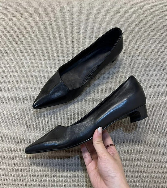 Damen Elegante Ballerinas mit spitzem Design und bequemer Innensohle EB