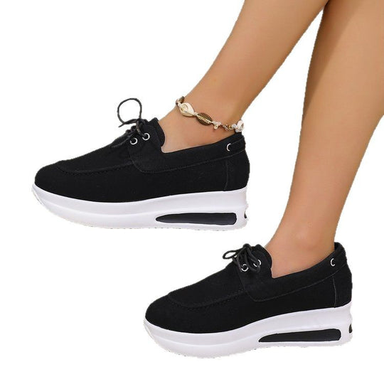 Damen Bequeme Slip-On Sneaker im eleganten Mokassinstil EB