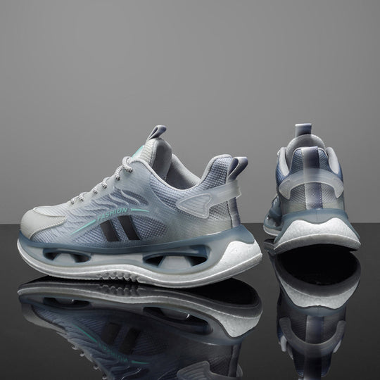 Damen Sportliche Laufschuhe mit atmungsaktiver Mesh-Oberfläche und stoßdämpfender Sohle EB