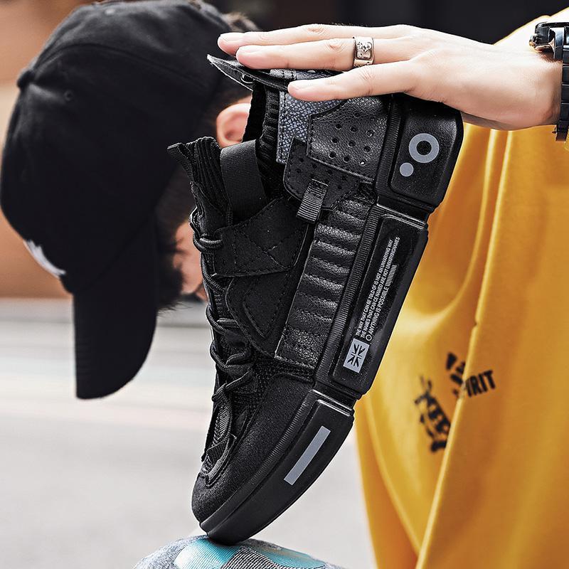 Damen Sportliche High-Top Sneakers mit strapazierfähigem Obermaterial und atmungsaktiver Struktur EB