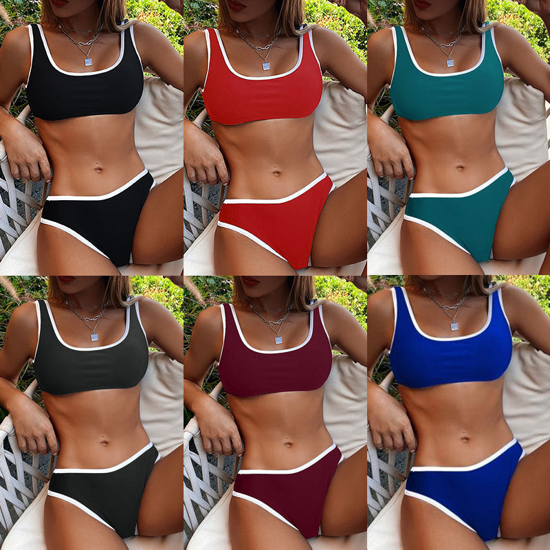Damen Sportliches Bikini-Set mit modischem Schnitt EB