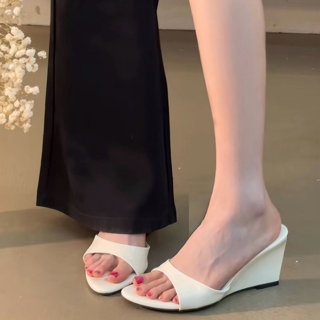 Damen Wedge-Sandalen mit elegantem Riemchen-Design EB