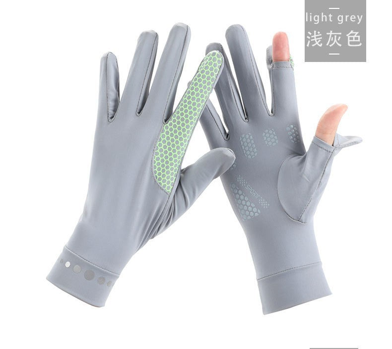 EB | Sonnenschirm Eis Seide Handschuhe