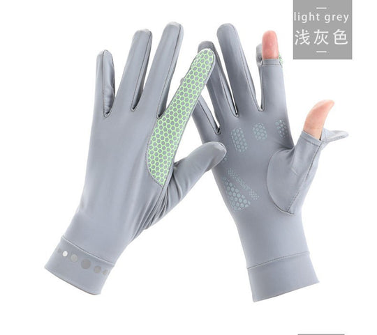 EB | Sonnenschirm Eis Seide Handschuhe