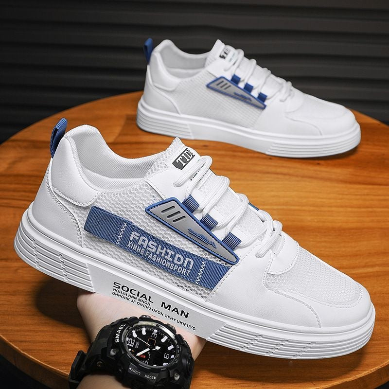 Herren Atmungsaktive Sneakers mit dämpfender Gummisohle und modernem Design EB