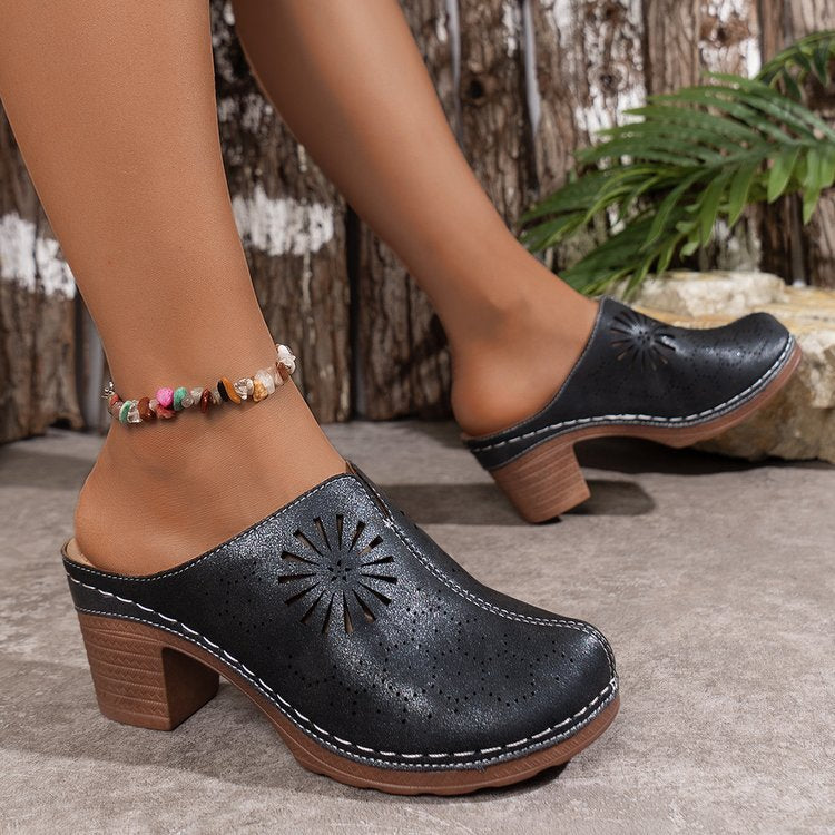 Damen Offene Clogs EB