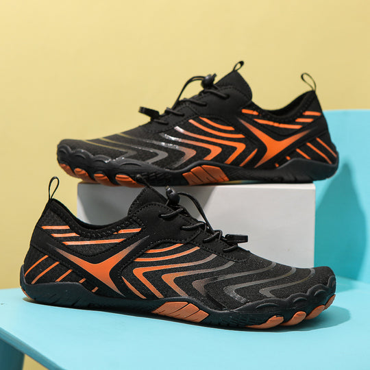 Damen Barfußschuhe mit rutschfester Sohle und elastischem Verschlusssystem EB