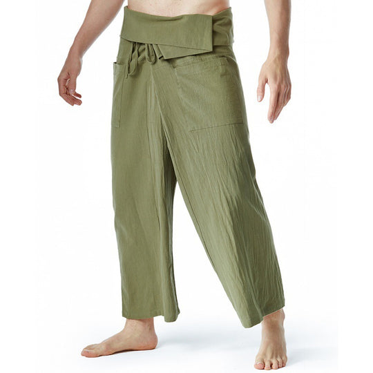 Herren lässige Wickelhosen im modernen Design EB
