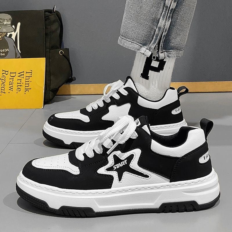 Damen Sportliche Sneakers mit verstärkter Sohle und atmungsaktiver Obermaterialstruktur EB