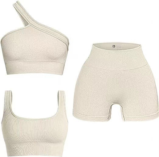 Damen Sport-BH und Shorts Set EB