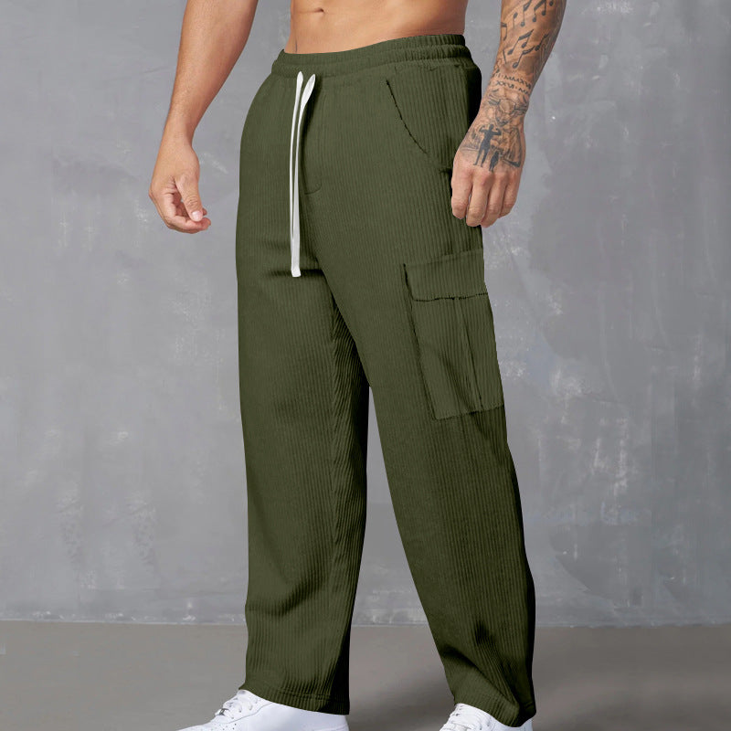 Herren Cargohose mit elastischem Bund und praktischen Taschen EB
