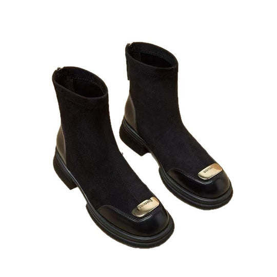 Damen Stiefeletten mit elegantem Design und moderner Schnürung EB