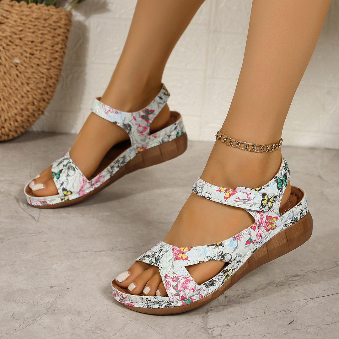 Damen Komfortable und modulare Sandalen mit verstellbarem Riemen EB