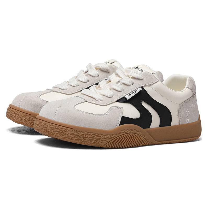 Damen Sportliche Freizeitsneaker mit strapazierfähigem Obermaterial und rutschfester Gummisohle EB