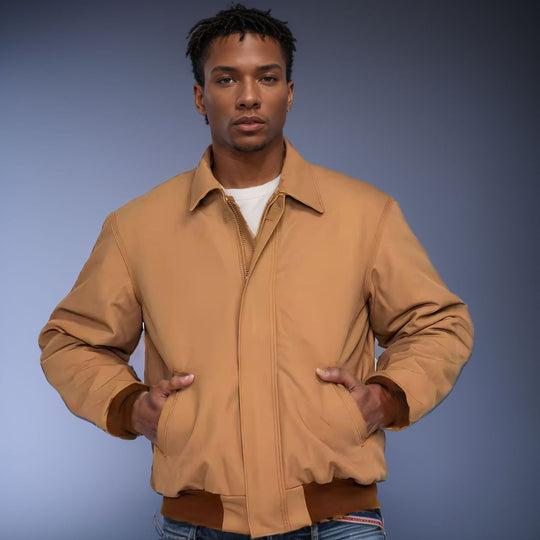 Herren komfortable Übergangsjacke mit leichtem Innenfutter EB