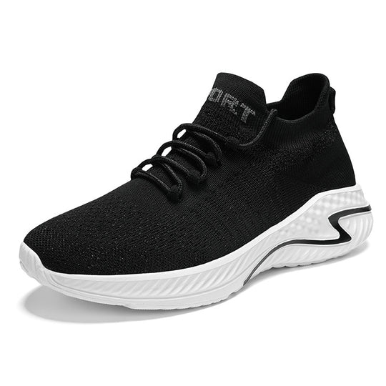 Damen Sportliche Sneakers mit flexiblem Strick-Obermaterial und rutschfester Sohle EB