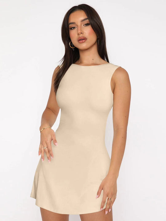 Damen Figurumspielendes Kleid mit elegantem Schnitt EB