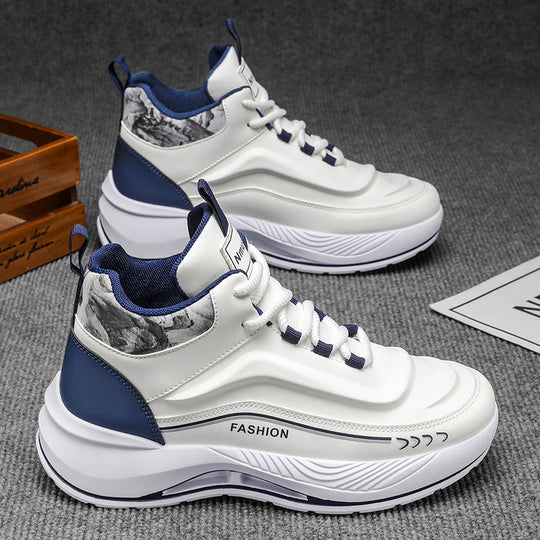 Damen Sportliche High-Top Sneakers mit rutschfester Sohle und modischem Design EB