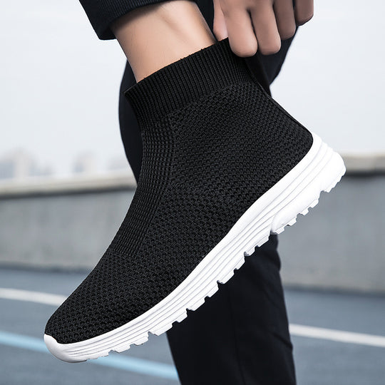 Damen Flexible Stricksneaker mit atmungsaktivem Obermaterial EB