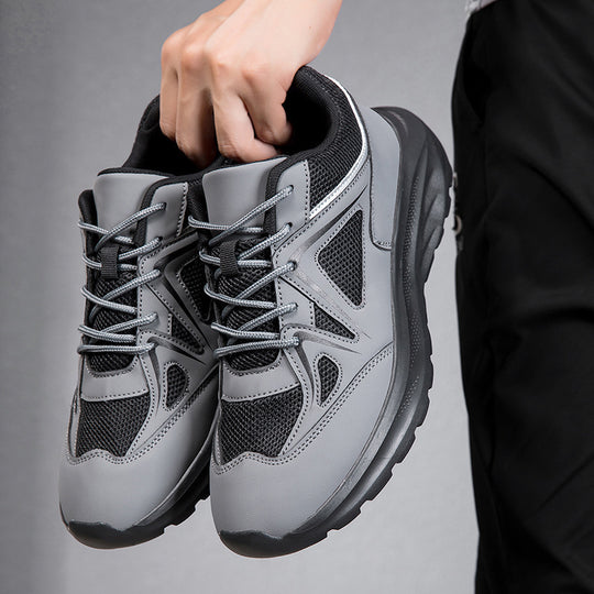 Damen Sportliche Sneaker mit rutschfester Sohle und atmungsaktiver Mesh-Oberfläche EB
