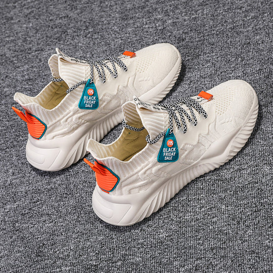 Damen Sportliche Stretch-Sneaker mit flexibler Sohle und atmungsaktivem Obermaterial EB