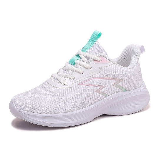 Damen Leichte Hochleistungs-Laufschuhe mit atmungsaktiver Mesh-Oberfläche und dämpfender Sohle EB