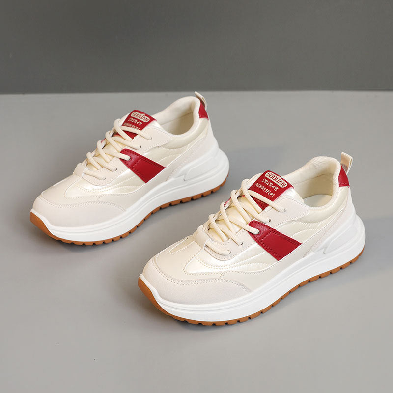 Damen Sportliche Freizeit Sneakers mit extra dämpfender Sohle und atmungsaktivem Obermaterial EB