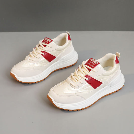 Damen Sportliche Freizeit Sneakers mit extra dämpfender Sohle und atmungsaktivem Obermaterial EB