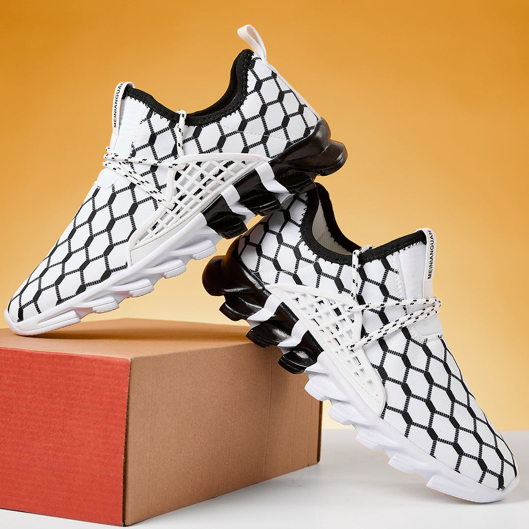 Damen Sportliche Leichtgewicht Laufschuhe mit innovativem Schnellschnürsystem EB