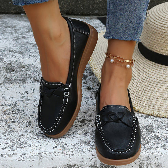 Damen Mokassins mit elegantem Detail EB