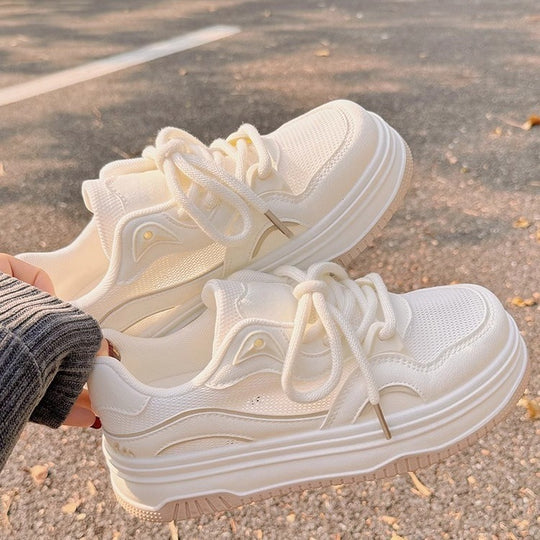 Damen Komfort-Sneaker mit innovativem Sohlendesign und atmungsaktiven Einsätzen EB